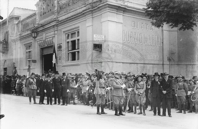 Visita di Umberto di Savoia