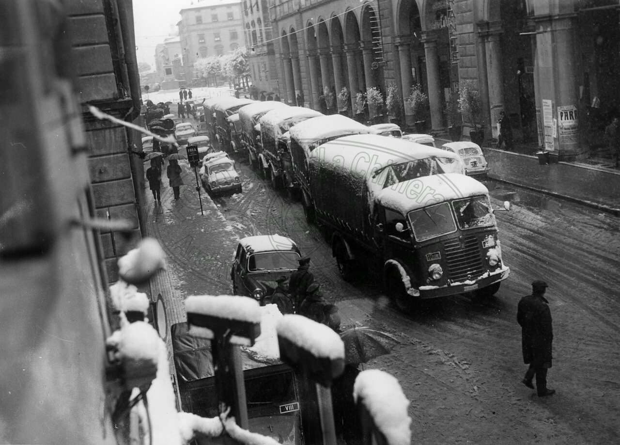 Nevicata in Via Roma