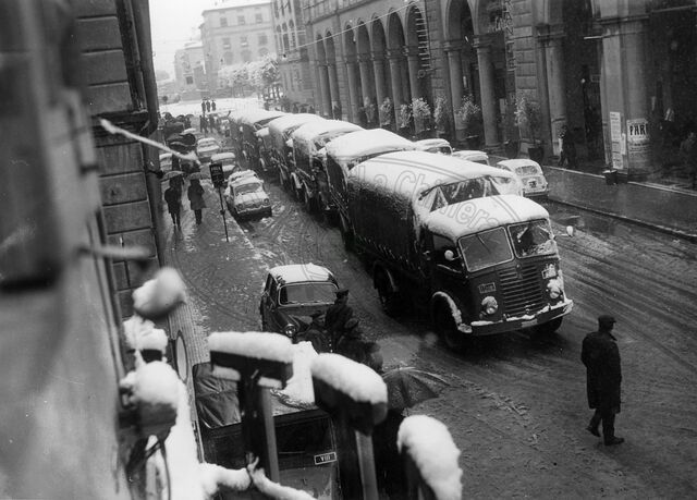Nevicata in Via Roma