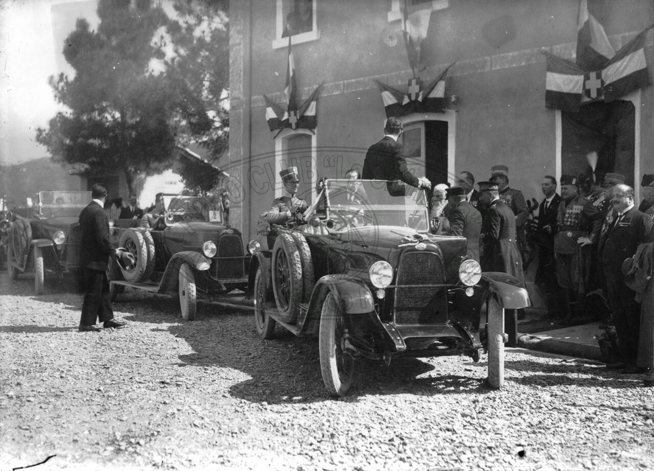 Visita di Umberto di Savoia