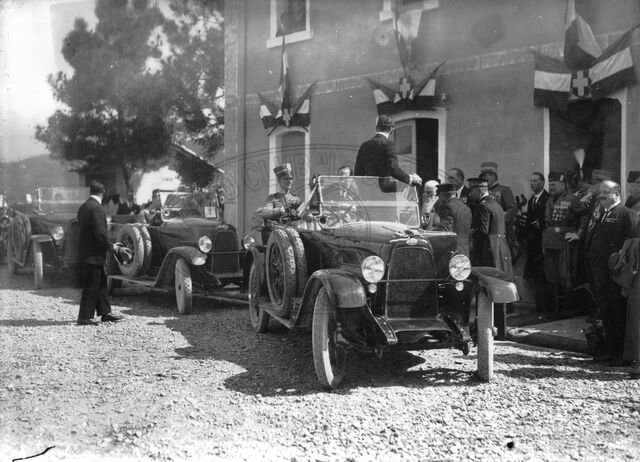 Visita di Umberto di Savoia