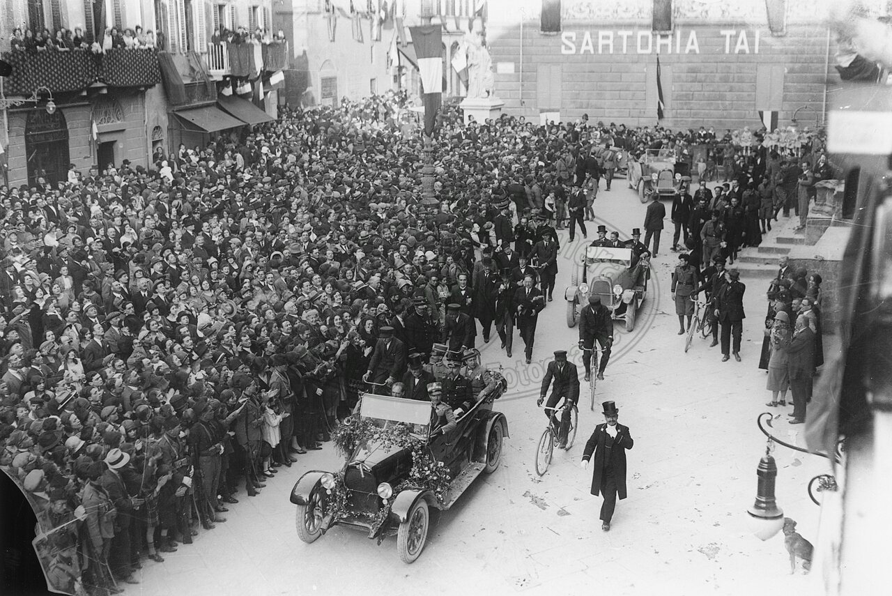 Visita di Umberto di Savoia