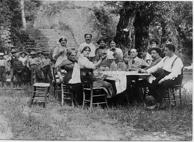 Pranzo all’aperto in Quarata