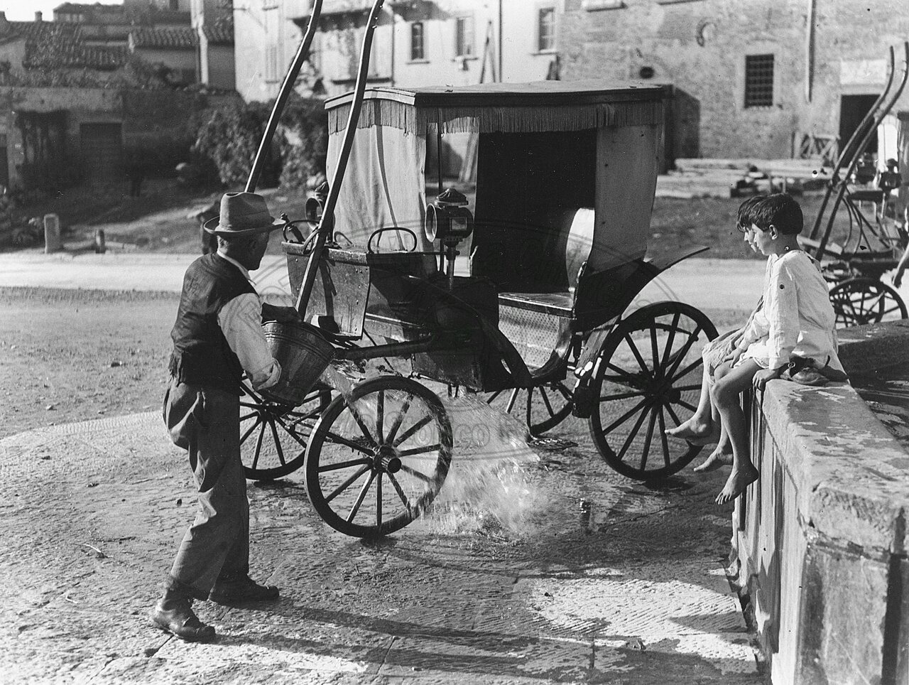 Lavaggio di carrozza