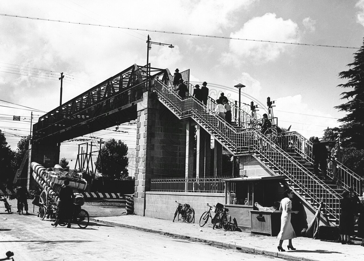 La “passerella“ di Via Vittorio Veneto