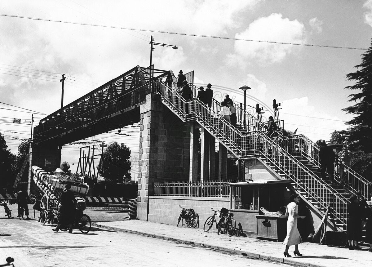 La “passerella“ di Via Vittorio Veneto