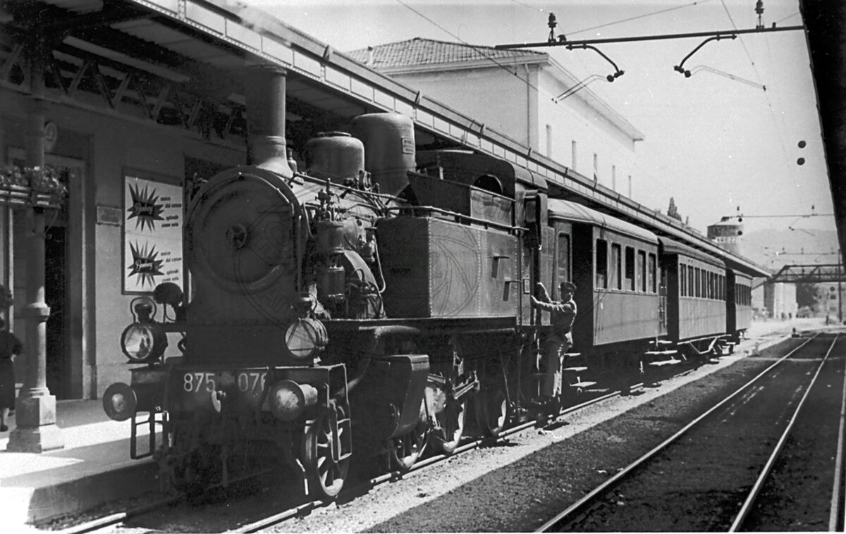 Treno della linea Arezzo - Pratovecchio-Stia