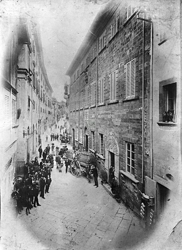Corso Vittorio Emanuele II (già Borgo Maestro poi Corso Italia)