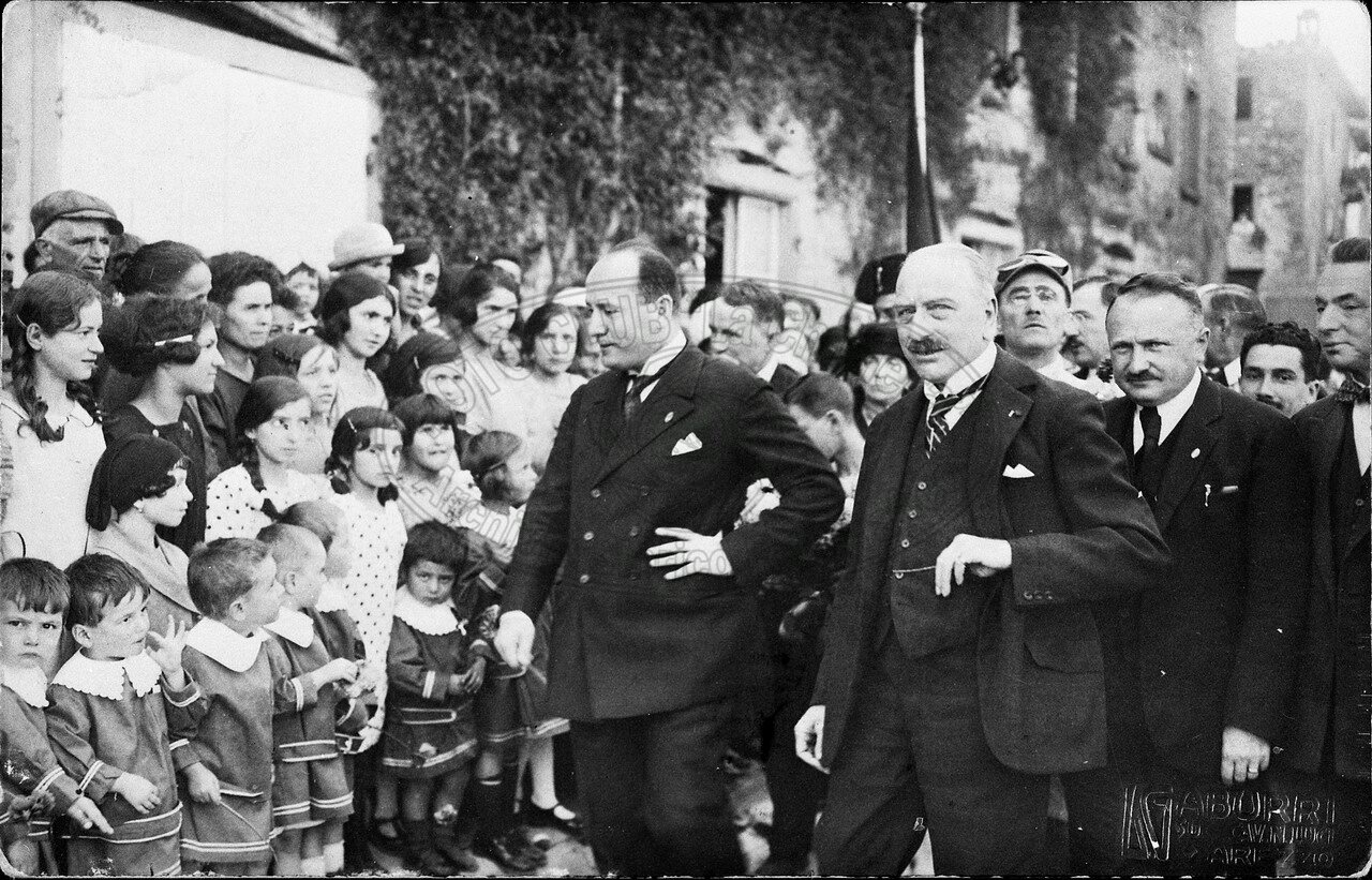 Mussolini in Casentino