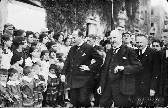 Mussolini in Casentino