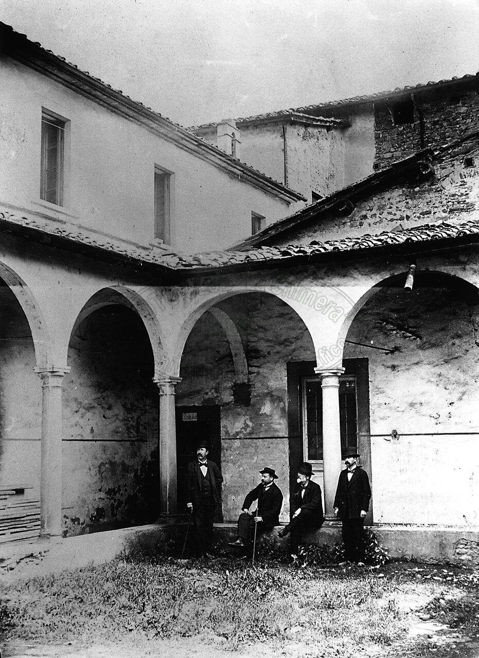Chiostro del monastero di S. Margherita in Via Porta Buja