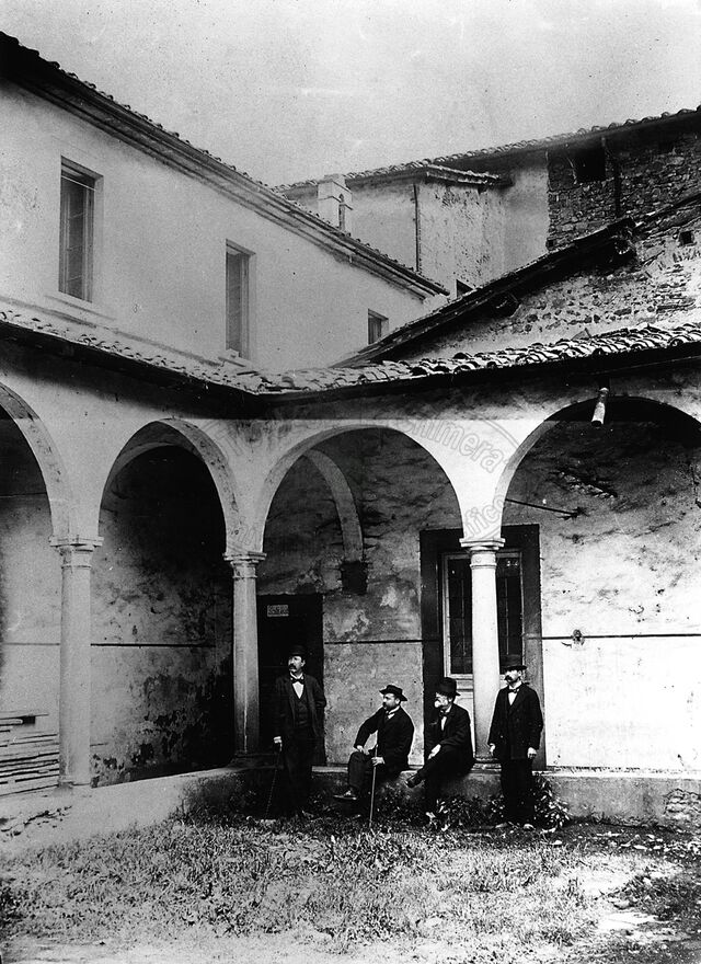 Chiostro del monastero di S. Margherita in Via Porta Buja