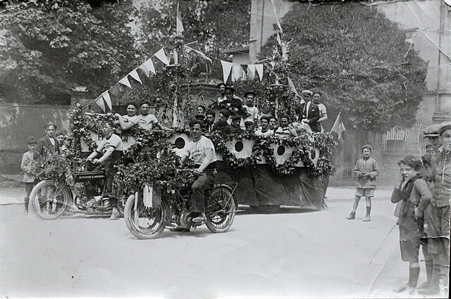 Carro addobbato