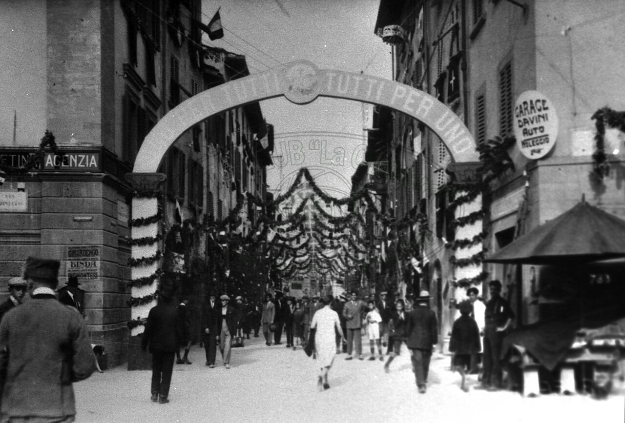 Corso Vittorio Emanuele II (già Borgo Maestro poi Corso Italia)