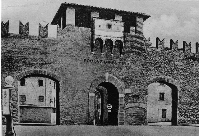 Porta S. Lorentino (già Porta Fiorentina)