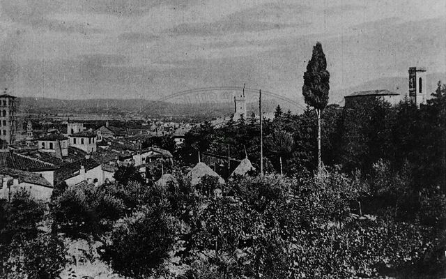 Panorama verso nord - ovest