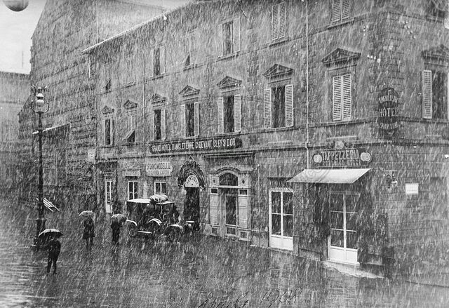 Nevicata in Piazza S. Francesco (o Umberto I)