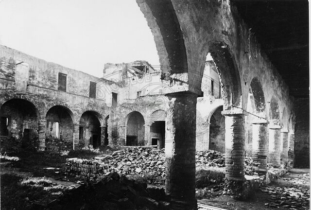 Rovine del “Conventaccio” in Via Porta Buja
