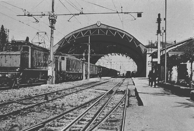 Treno in stazione
