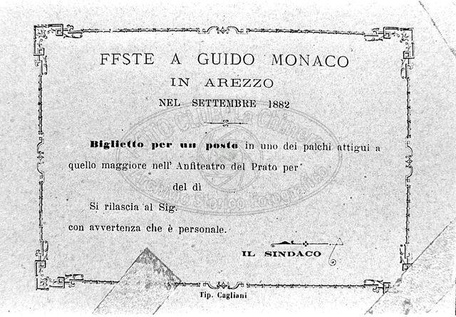 Feste a Guido Monaco