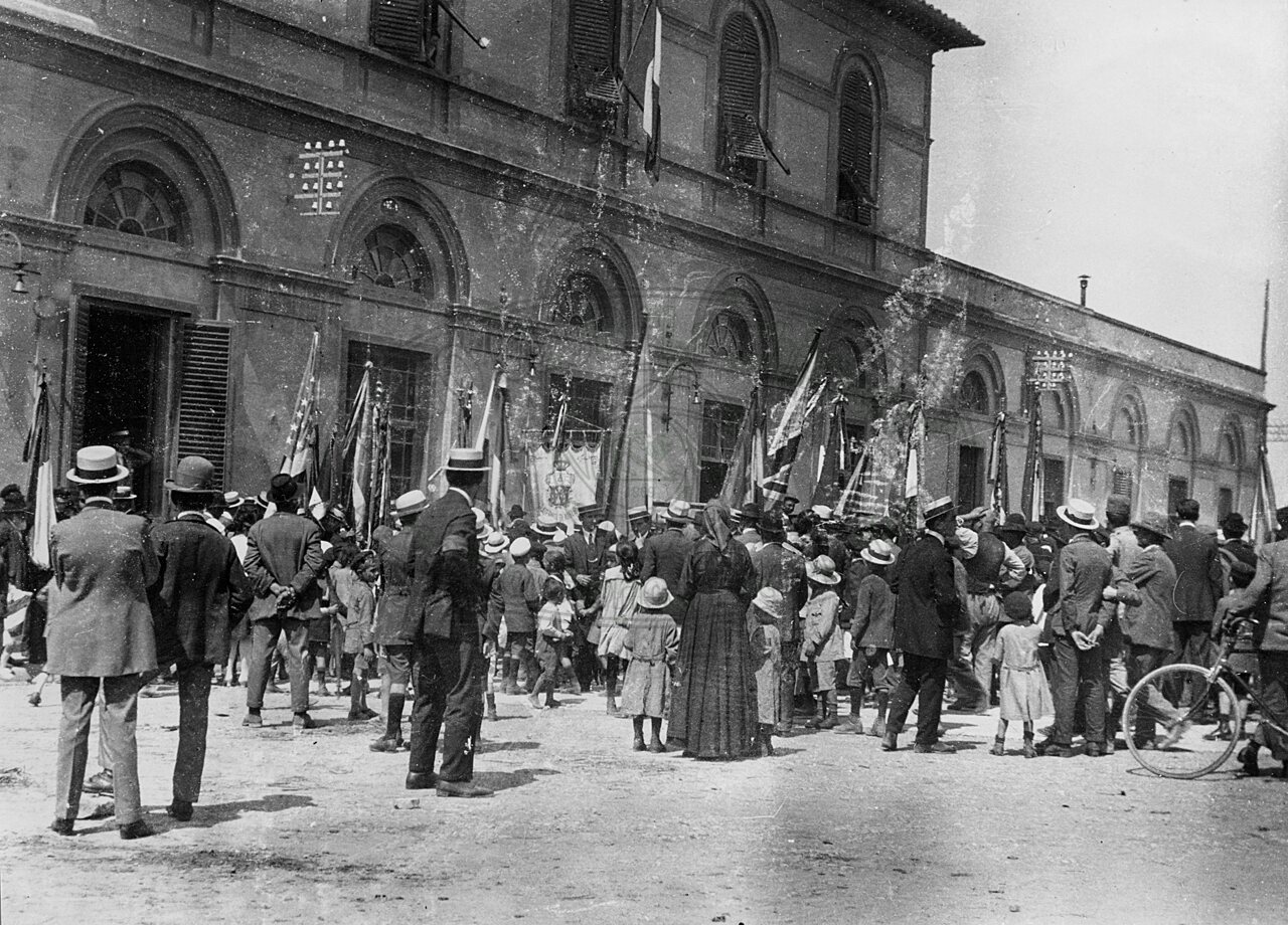 Partenza per il fronte