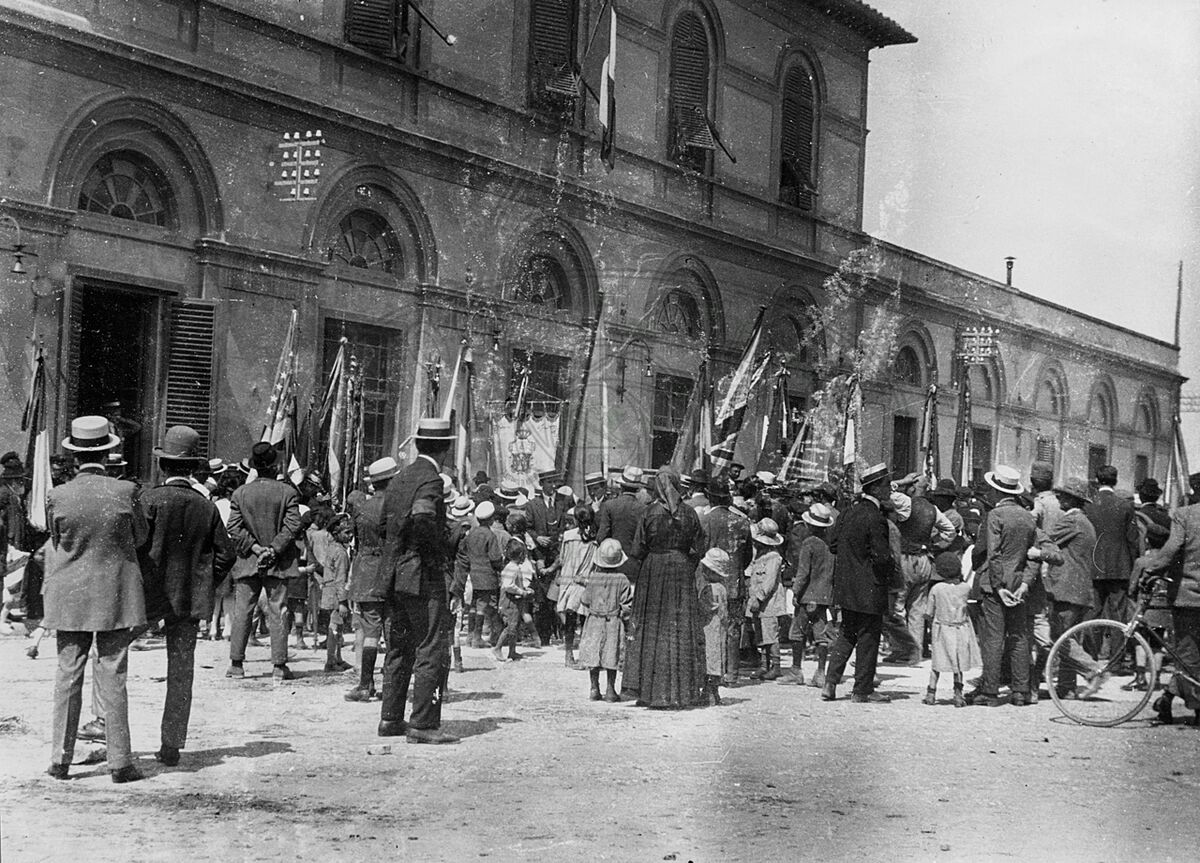 Partenza per il fronte