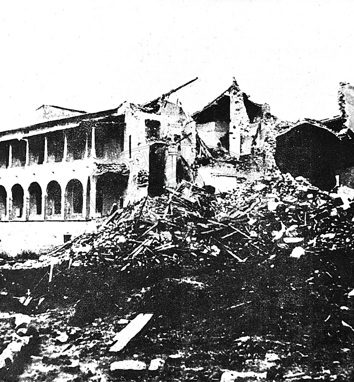 Distruzione della Chiesa di S. Bernardo