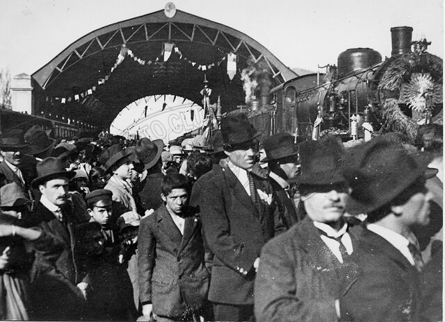 Treno con il Milite Ignoto