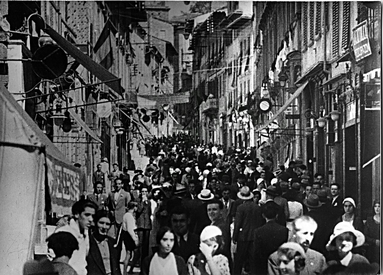 Corso Vittorio Emanuele II (già Borgo Maestro poi Corso Italia)