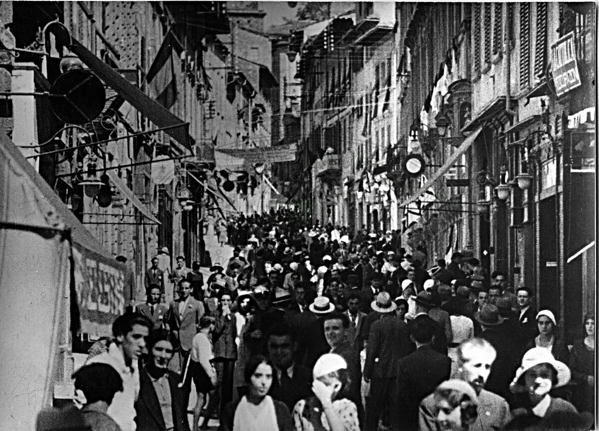 Corso Vittorio Emanuele II (già Borgo Maestro poi Corso Italia)