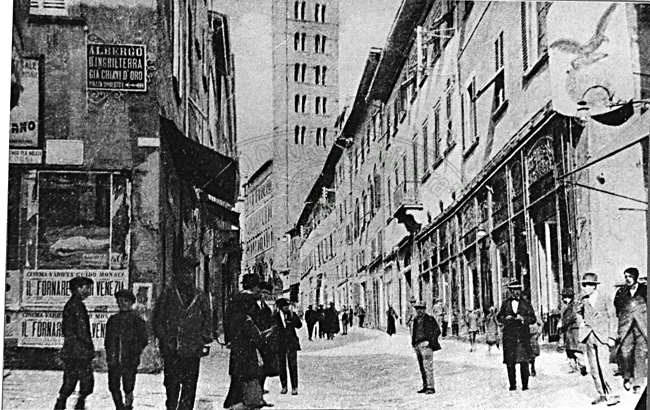 Corso Vittorio Emanuele II (già Borgo Maestro poi Corso Italia)