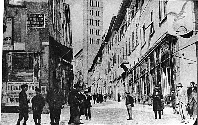 Corso Vittorio Emanuele II (già Borgo Maestro poi Corso Italia)