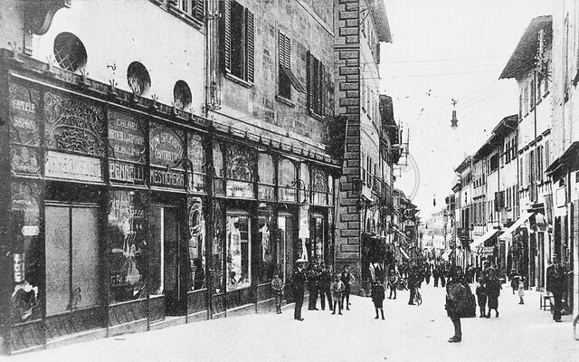 Corso Vittorio Emanuele II (già Borgo Maestro poi Corso Italia)
