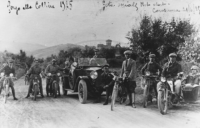 Gita del Moto Club Arezzo