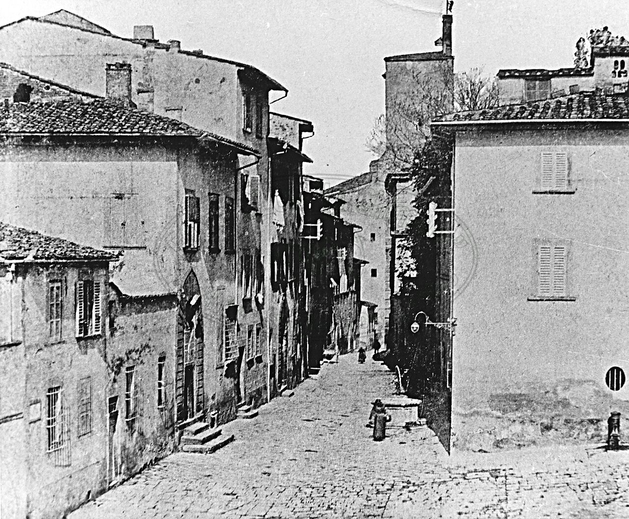 La casa del Petrarca in Via dell’Orto
