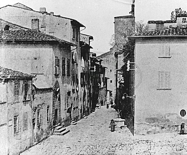 La casa del Petrarca in Via dell’Orto