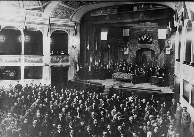 Riunione dell’Associazione Mutilati ed Invalidi di Guerra