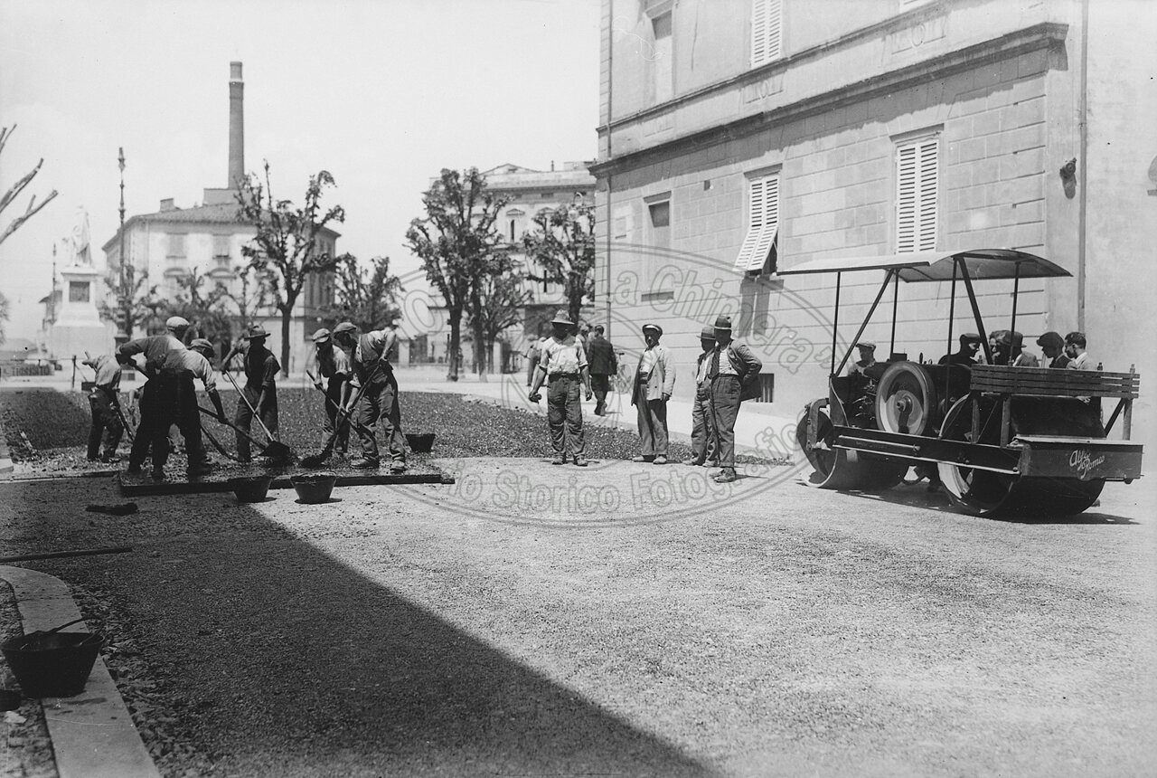 Lavori in Via Roma