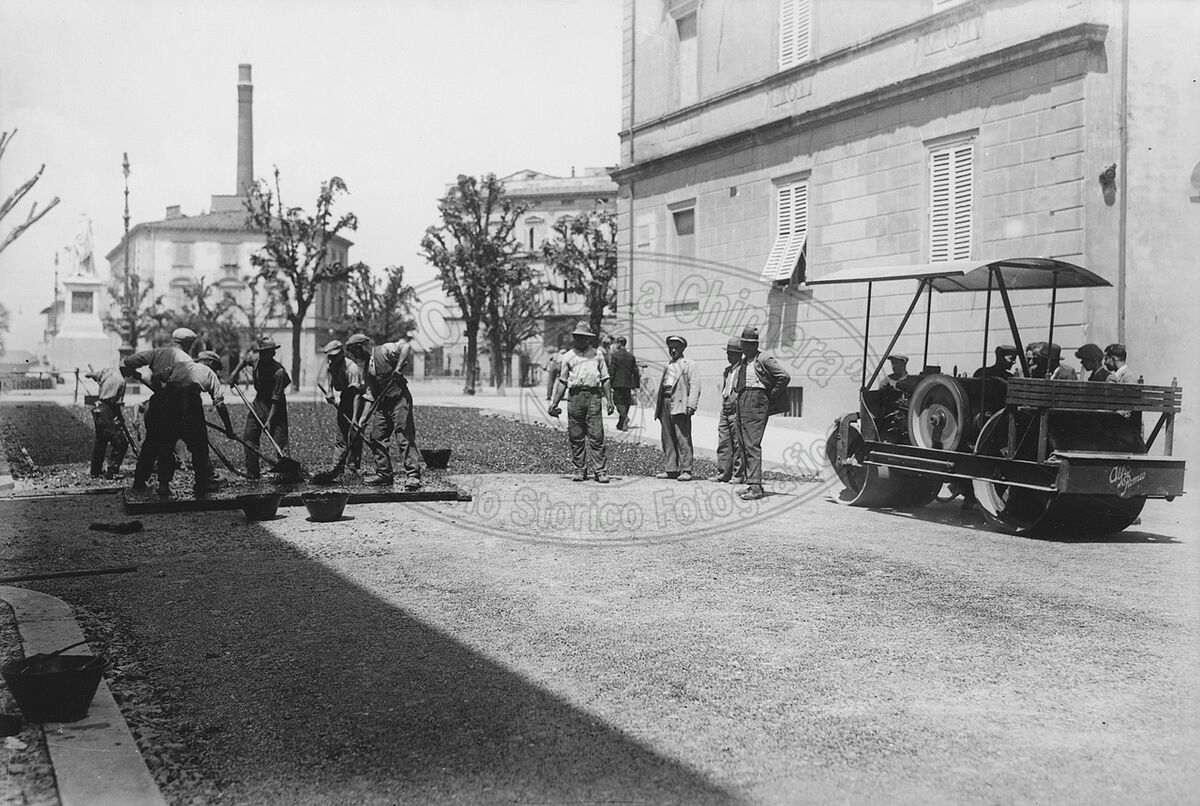 Lavori in Via Roma