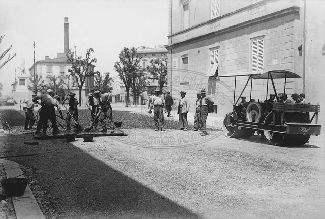 Lavori in Via Roma