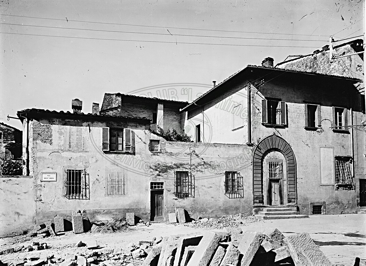 La casa del Petrarca in Via dell’Orto