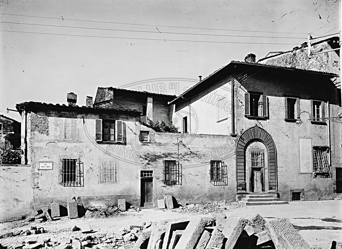 La casa del Petrarca in Via dell’Orto