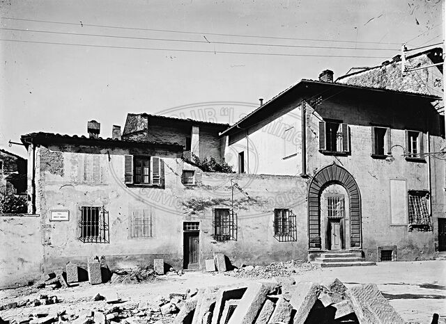La casa del Petrarca in Via dell’Orto