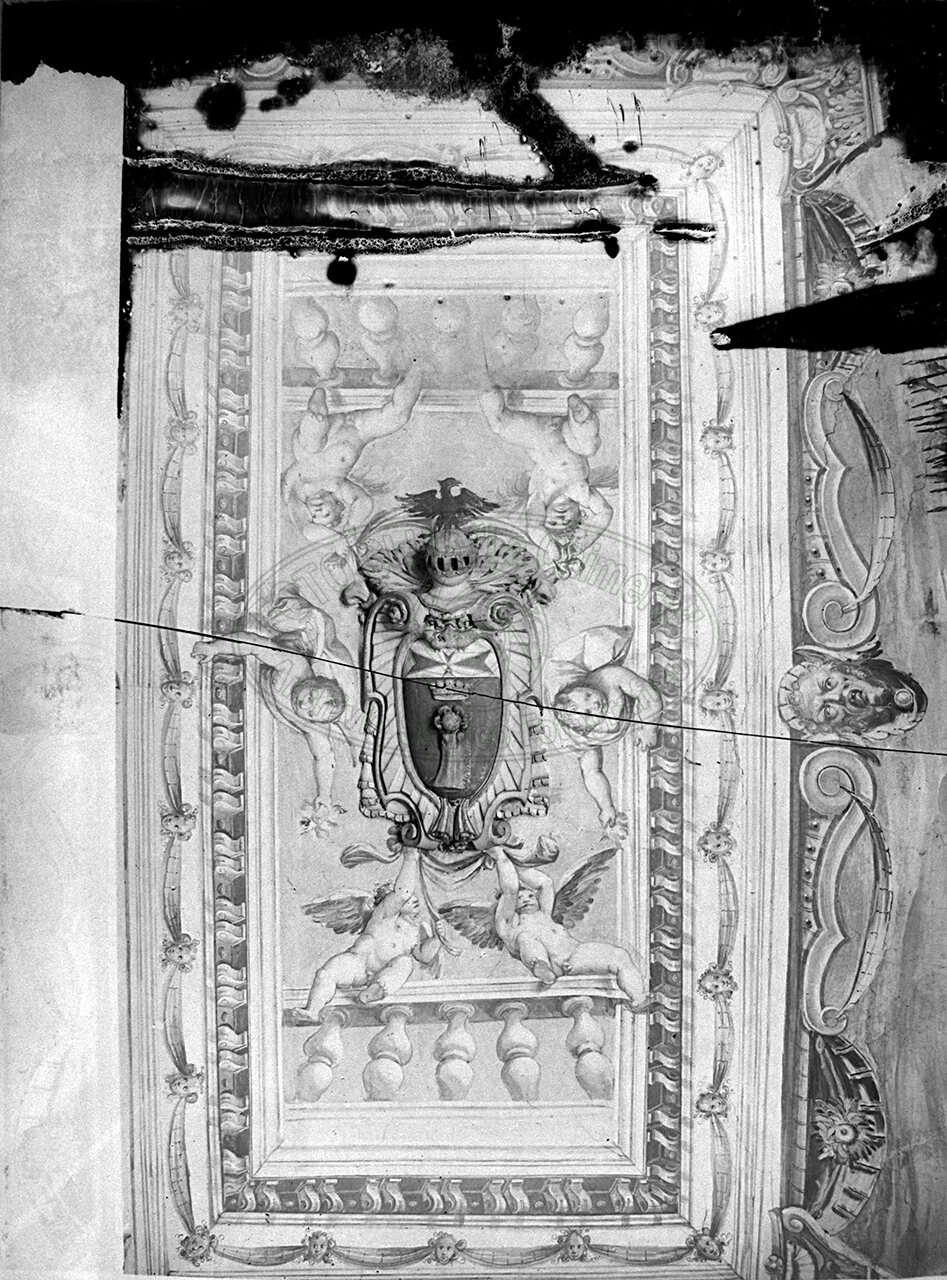 Palazzo Brandaglia Affresco Nel Soffitto Torri