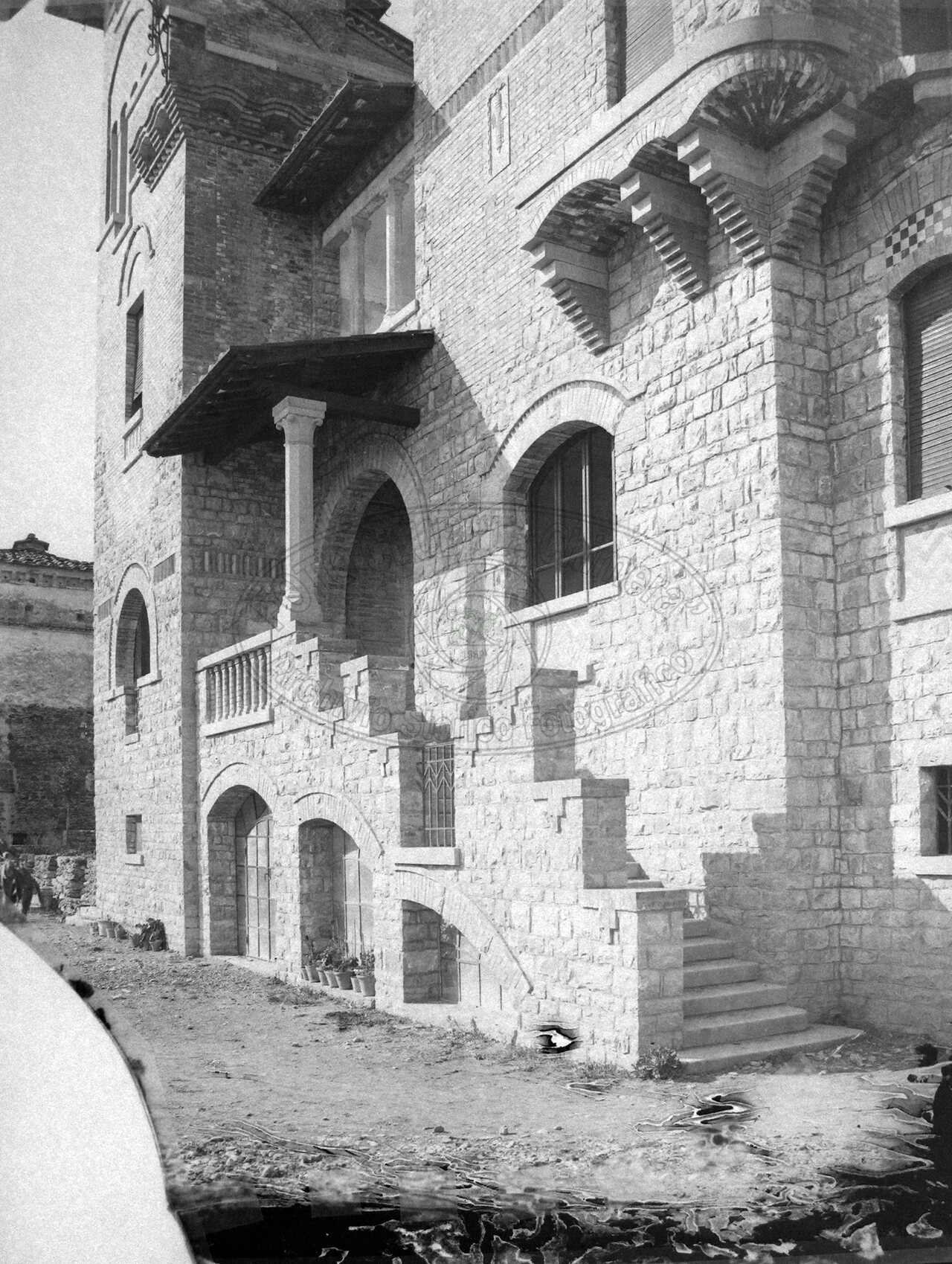 Anghiari Villa Magrini Particolarie Facciata 21X27