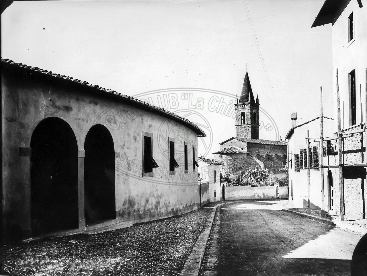 Arezzo Via Della Minerva Da S Geminiano Verso S Agostino