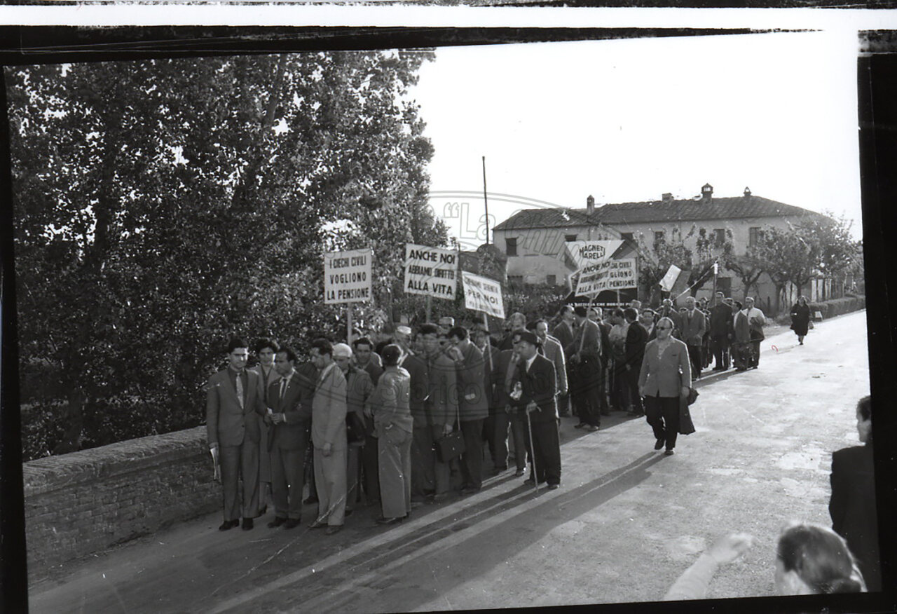 Manifestazione non vedenti 1954 A