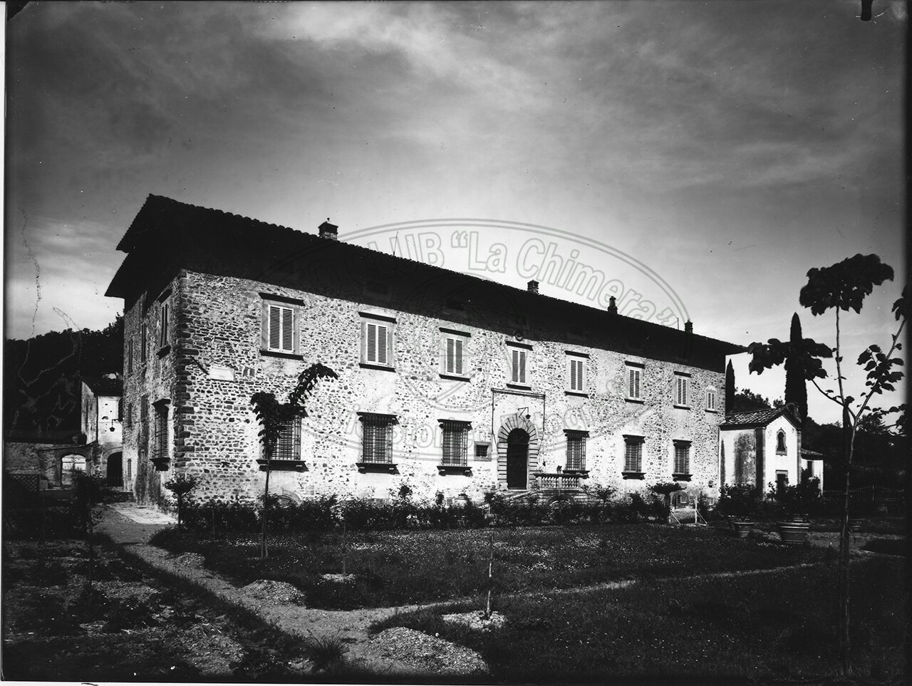 Veduta Di Una Vila In Campagna