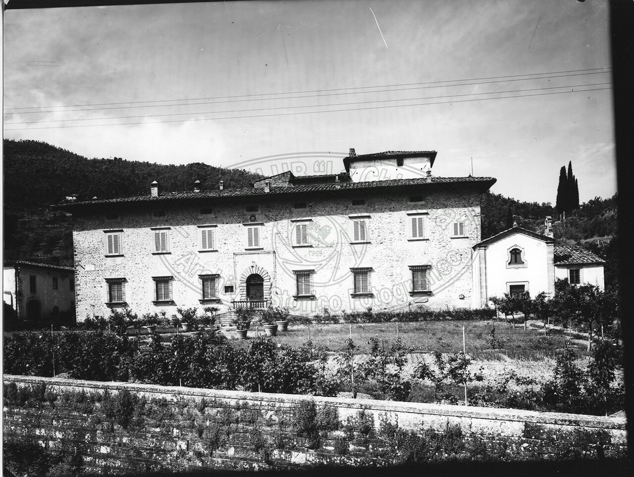 Veduta Di Una Vila In Campagna