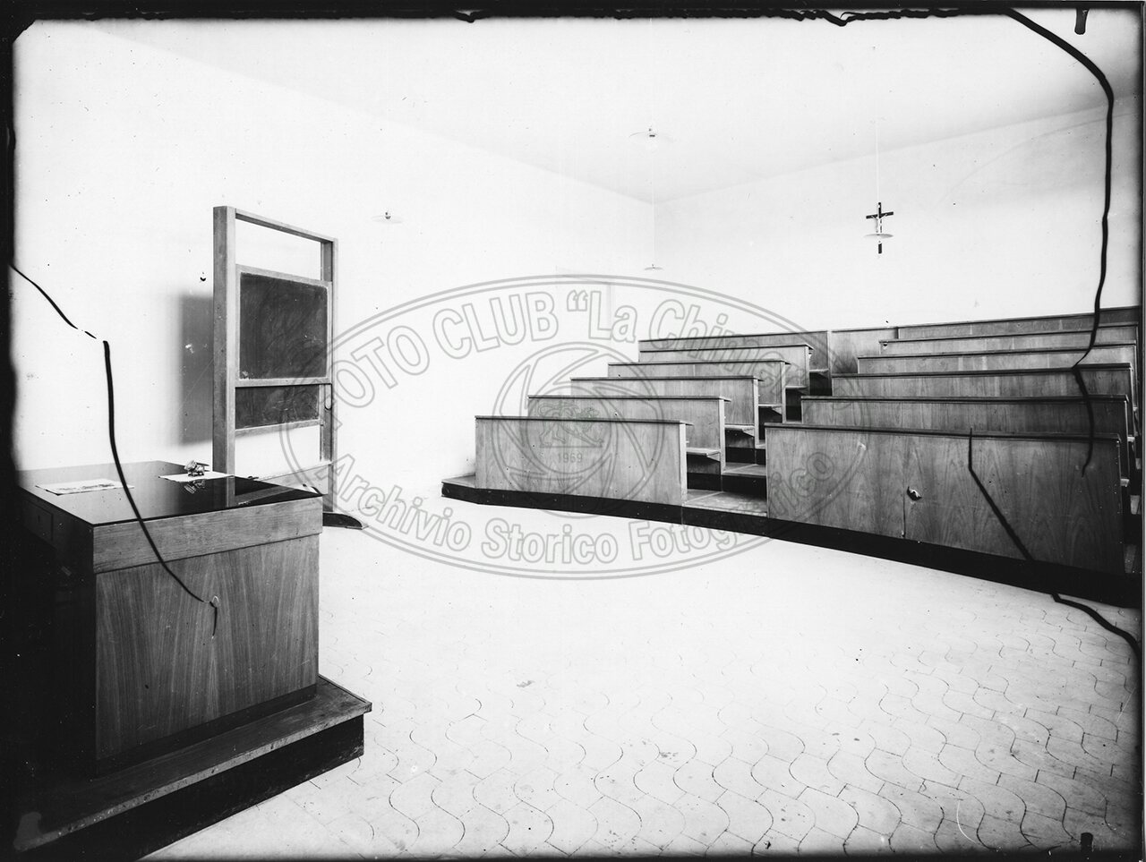 Interno Di Un Aula Scolastica
